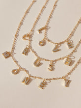 3 Custom Roxy Letter Necklaces